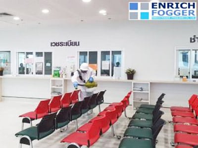 ภาพ กิจกรรมของบริษัท พ่นฆ่าเชื้อไวรัส Covid -19 ที่ คณะทัตกรรมศาสตร์ จุฬาลงกรวิทยาลัย