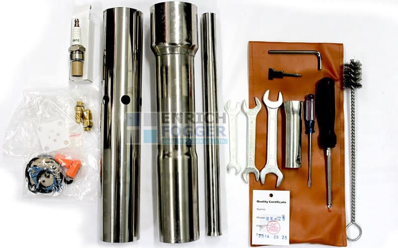 อุปกรณ์ที่ต้องใช้กับเครื่องพ่นหมอกควัน SENDFOG BW-25