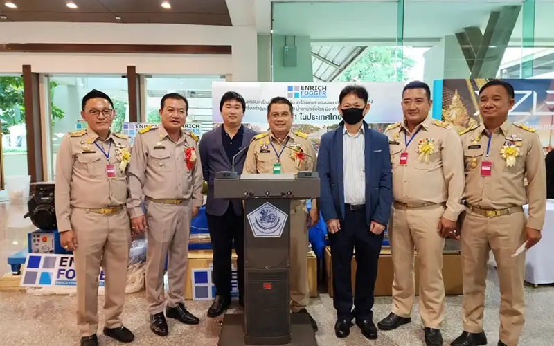 ภาพหน้างาน enrichfogger