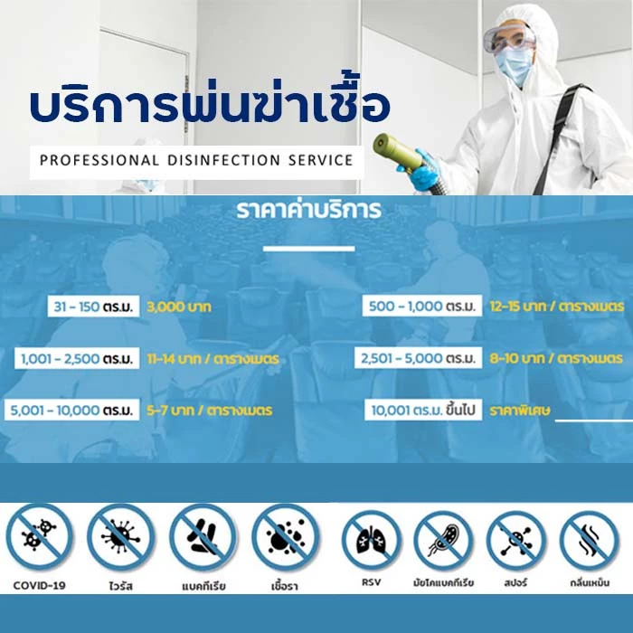 บริการพ่นฆ่าเชื้อ