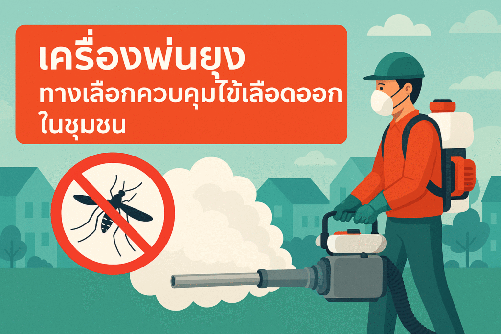เครื่องพ่นยุง
