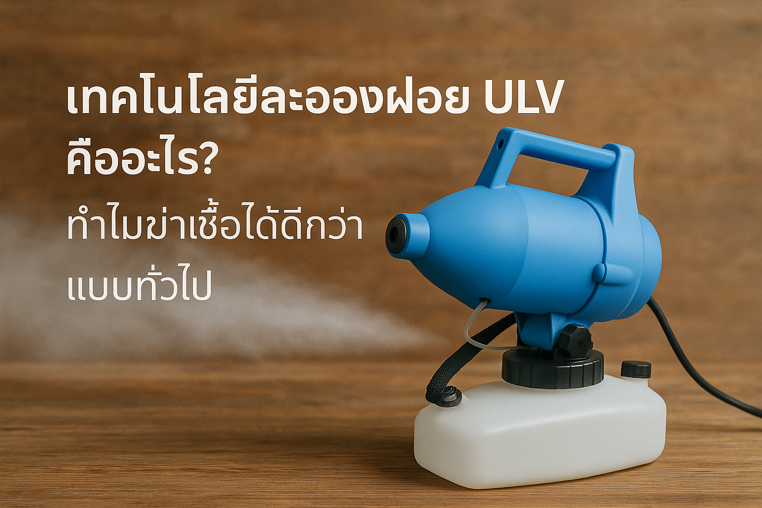 เทคโนโลยีละอองฝอย ULV