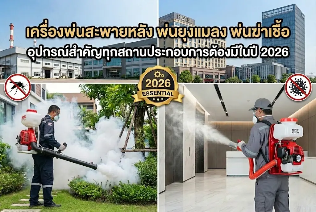 เครื่องพ่นสะพายหลัง พ่นยุงแมลง พ่นฆ่าเชื้อ