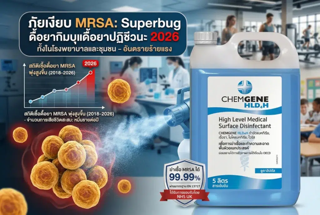 MRSA เชื้อดื้อยาปฏิชีวนะ