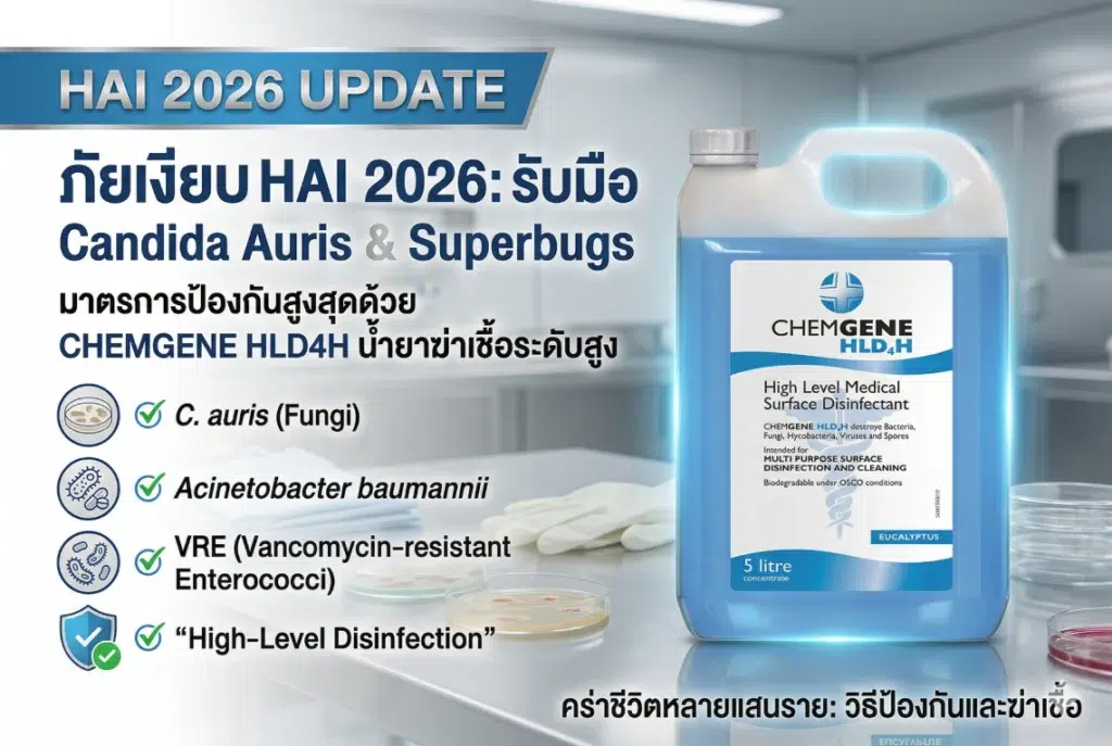 การติดเชื้อในโรงพยาบาล (HAI)