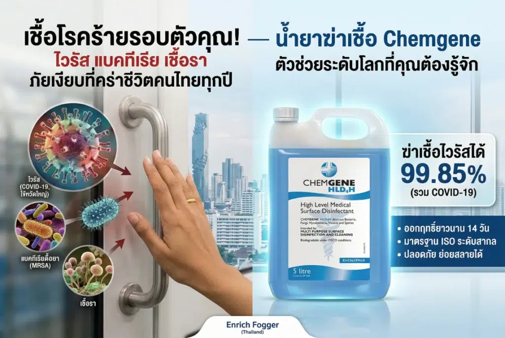 เชื้อโรคร้ายรอบตัวคุณ!